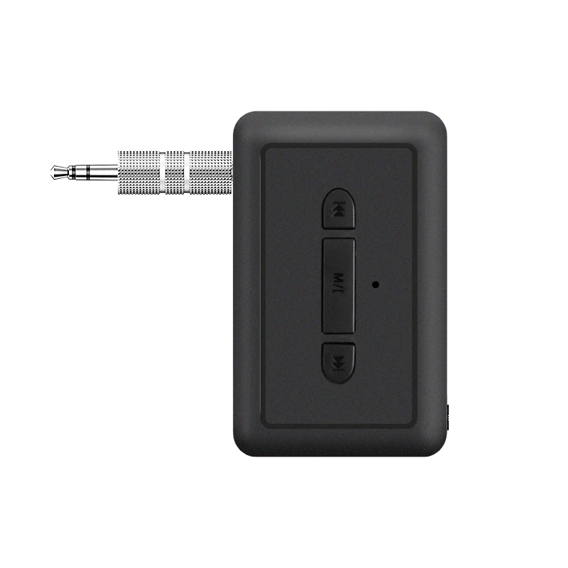 Transmetteur récepteur bluetooth 5.3, adaptateur jack 3.5mm, support disque u, carte TF pour voiture, musique audio, récepteur mains libres pour