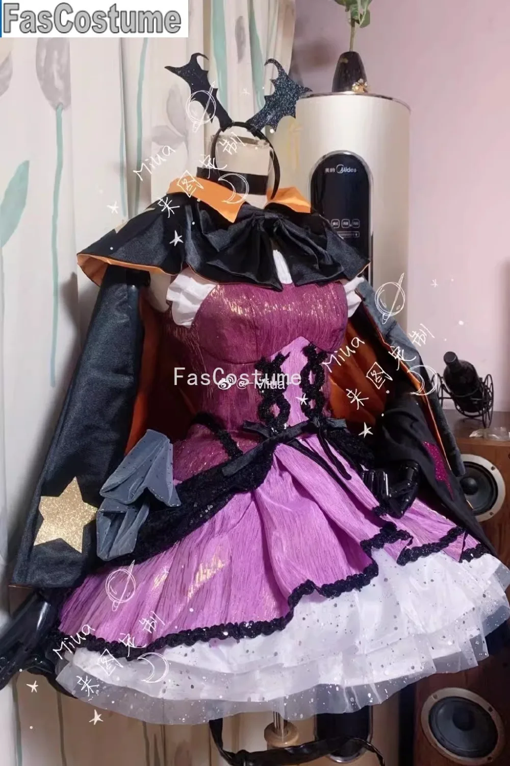 

FasCostume [по индивидуальному заказу] аниме Lovelive Nishikino Maki великолепная сценическая версия платье униформа косплей костюм наряд для вечеринки на Хэллоуин
