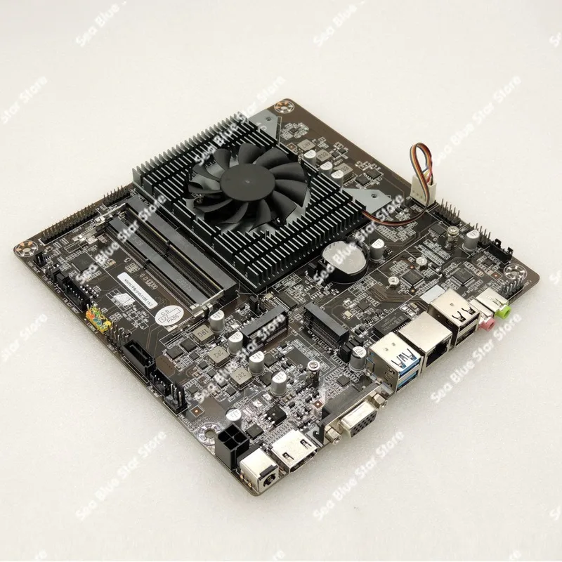 New N5095 Main Board Quad-core Integrated Nas Computer All-in-one Machine Mini Host Industrial Control Main Board DC12V