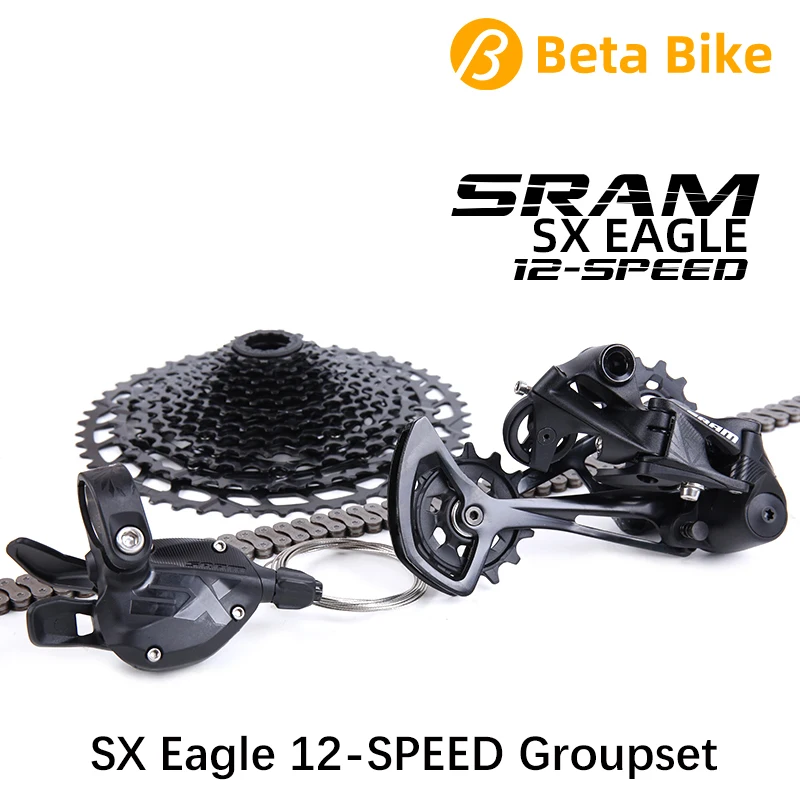 2021 SRAM SX EAGLE 4 Kits Groupset 1x12 12 Speed 11-50T MTB Bike Trigger Shifter Rear Derailleur Chain Cassette Freewheel