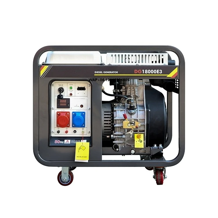 

Open Fram Style Generator 12kw Use Single Cylinder Engine