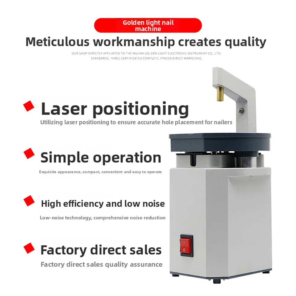 

Dental Lab Laser Positioning Pin Drilling Machine, Dental Implant Driller with Laser Guide for Gypsum Model Drilling