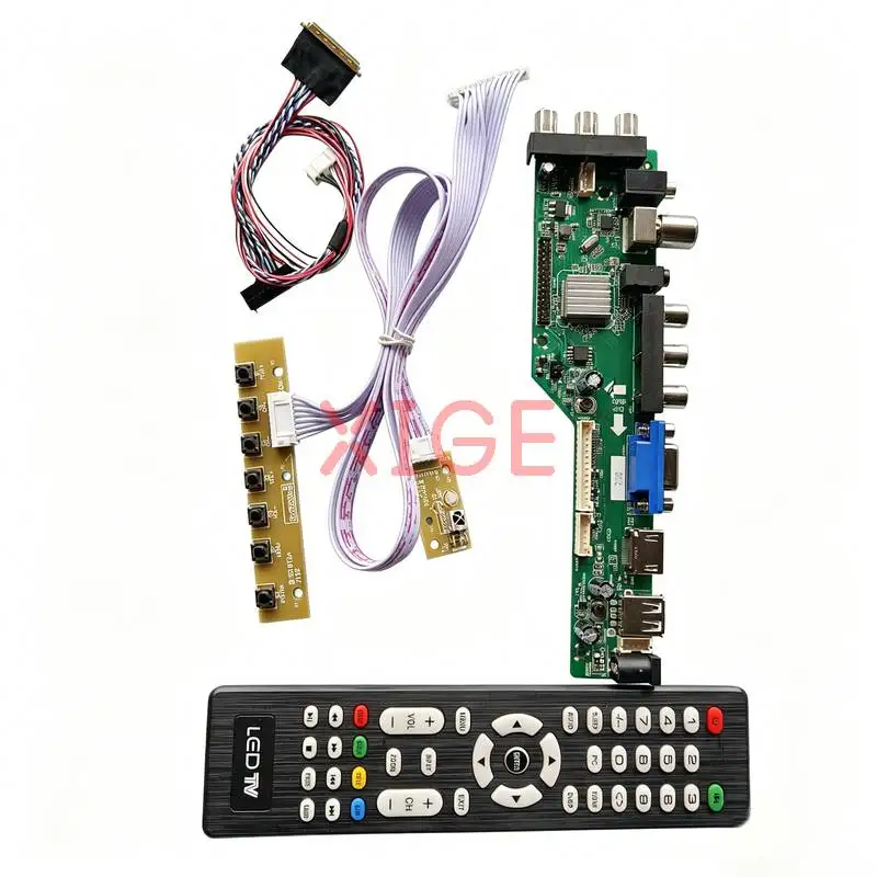 

Controller Board Fit BT101IW02 BT101IW01 BT101IW03 LP101WSA 1024x600 Laptop Screen HDMI/VGA/AV/USB/DVB 40-Pin LVDS 1024*600 Kit