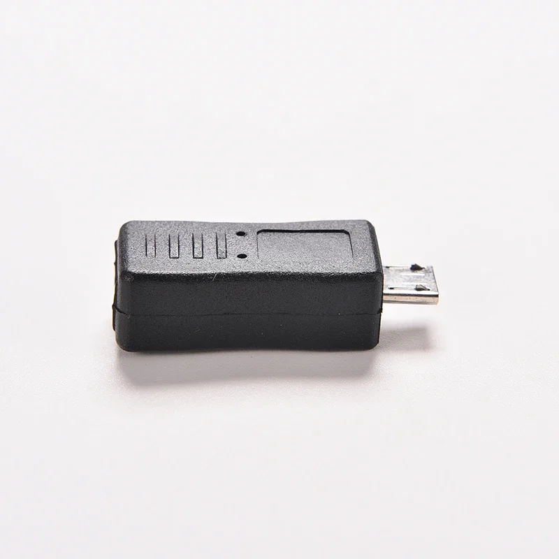 1pc Micro USB Male To Mini USB Female Adapter Connector Converter Adaptor For Mobile Phones MP3