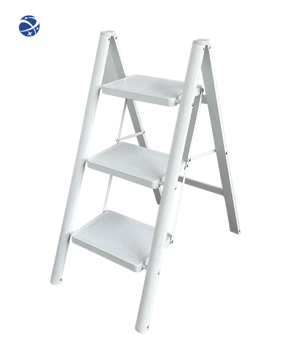 Top quality lightweight steel ladder portable folding small 2 step ladder