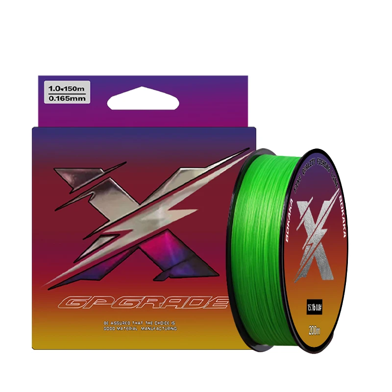 

YGKX G SOUL Multifilament Fishing Line 8 Strands Braided Wire All for Fishing Summer Tackle De Pesca Pêche Carpe 150m/200m