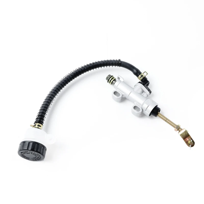 Motorcycle Refit Rear Brake Foot Hydraulic Master Cylinder Pump For CR CRF XR YZ WR TTR KX KLX RMZ RMX RM Motocross Universal view 4