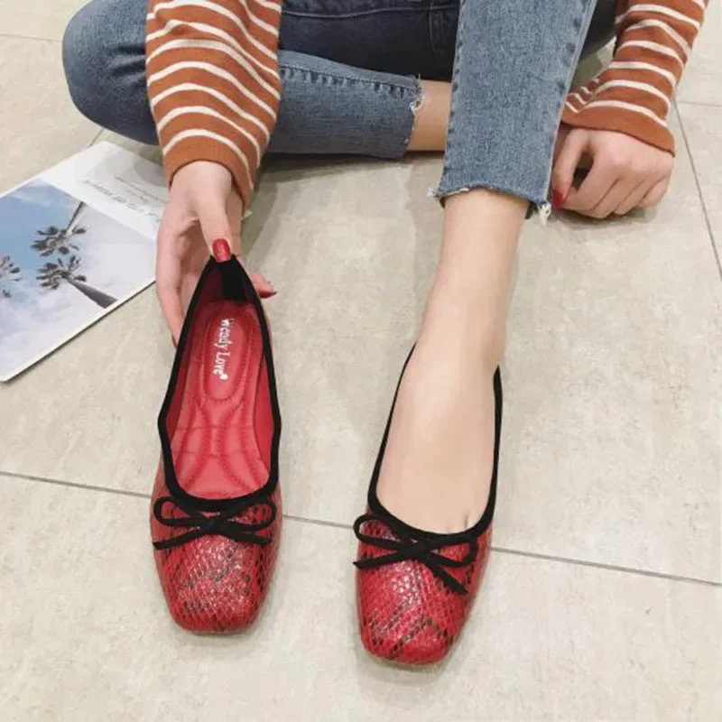 Spring Summer Fashion Flats for Women Boat Shoes Elegant Flat Office Lady Shoes Casual Women Flats Brand Woman Footwear A3415