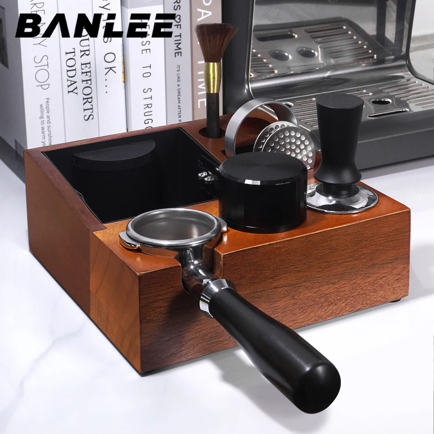 CX Coffee Powder Press Base Powder Cloth Accessories Coffee Machine Handle Holder