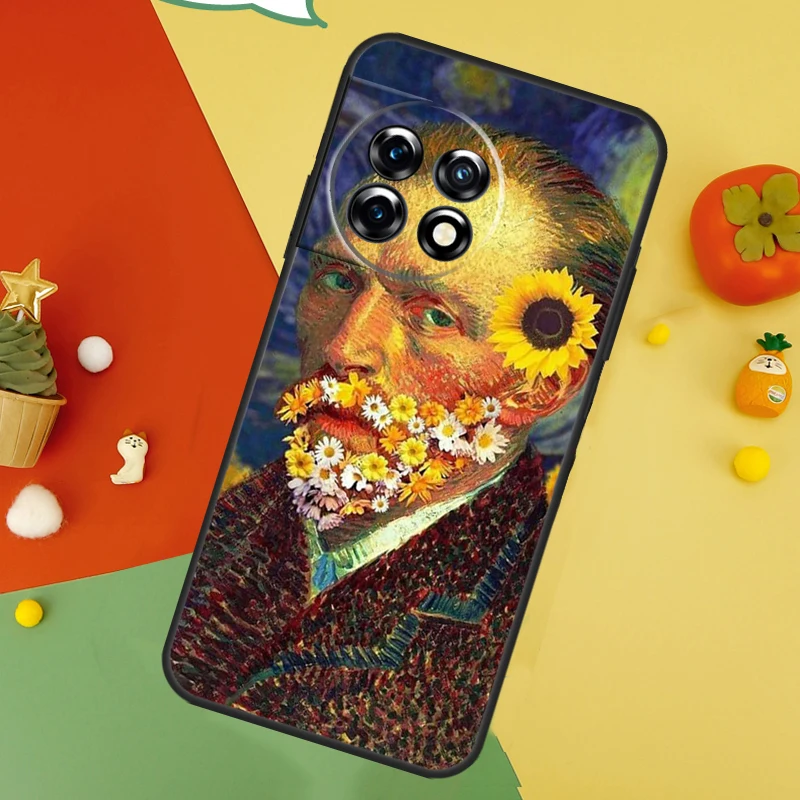 لوحات ليلة مرصعة بالنجوم فان جوخ حافظة لهاتف OnePlus 15 12 12R 13T 13R 13 11 9 10 Pro 10T 8T Nord 5 CE 2 3 4 Lite N20 N30