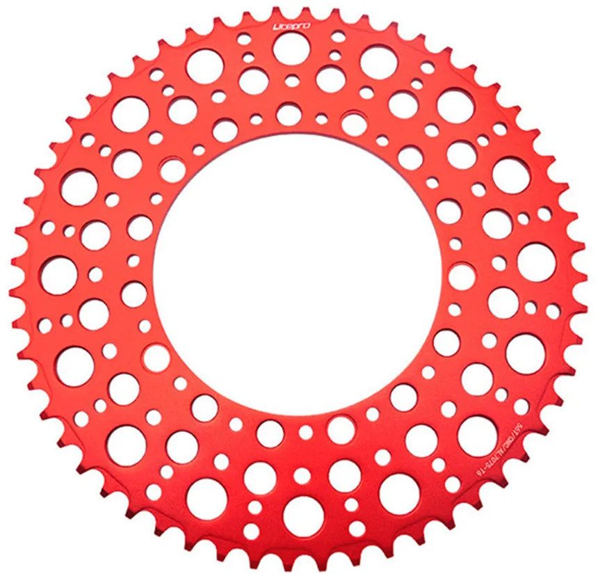 LP Litepro 54 56 58T Starry Sky Bubble Chainring Crankset Folding Bike Alloy Chainwheel 130BCD For Brompton