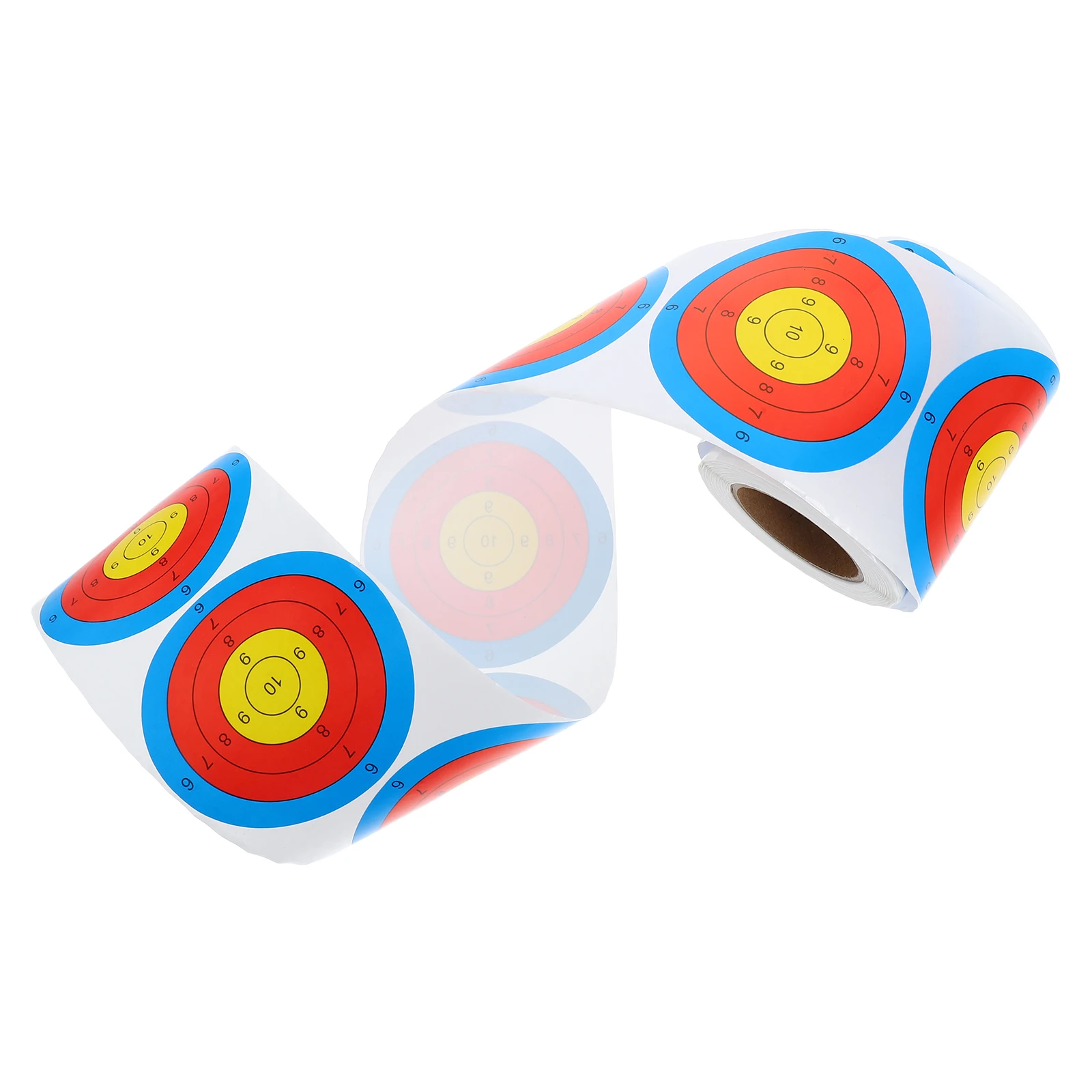 

Fluorescent Target Stickers 76mm Dark Archery Paper Adhesive Targets Practice Training