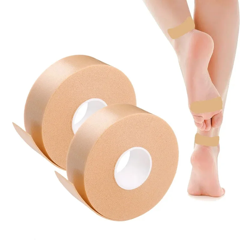 1/3/6Rolls Adhesive Blister Prevention Tape Blister Bandages for Toes Heels Foot Surfaces Fingers Moleskin Tapes Ankle Support