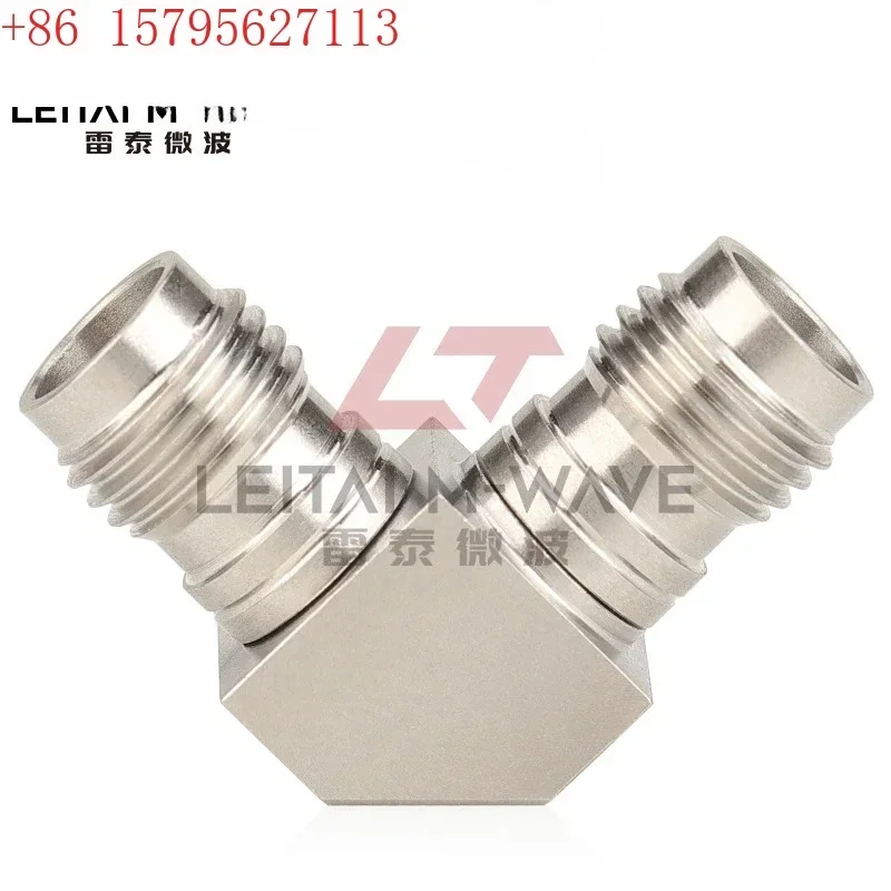 Millimeter wave adapter 2.4-KWK female to female 90 degree right angle elbow high-frequency RF adapter