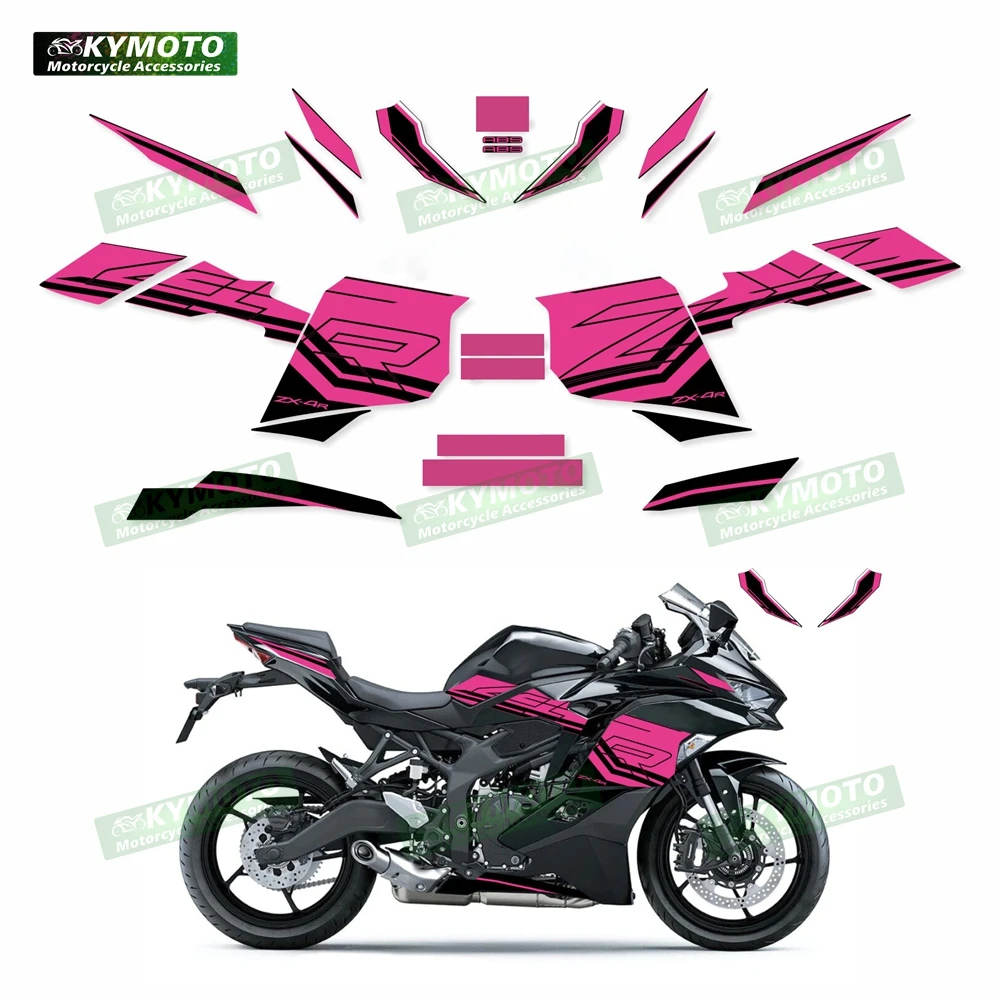 for Kawasaki ZX-4R ZX4R ZX-4RR 2023 motorcycle accessories decals