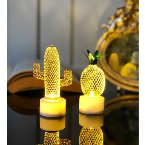 Fashion Home Mini Cactus and Pineapple Night Light Decorative Night Lights for Your Home Room Stylish Lightings Crayz Fad Hot