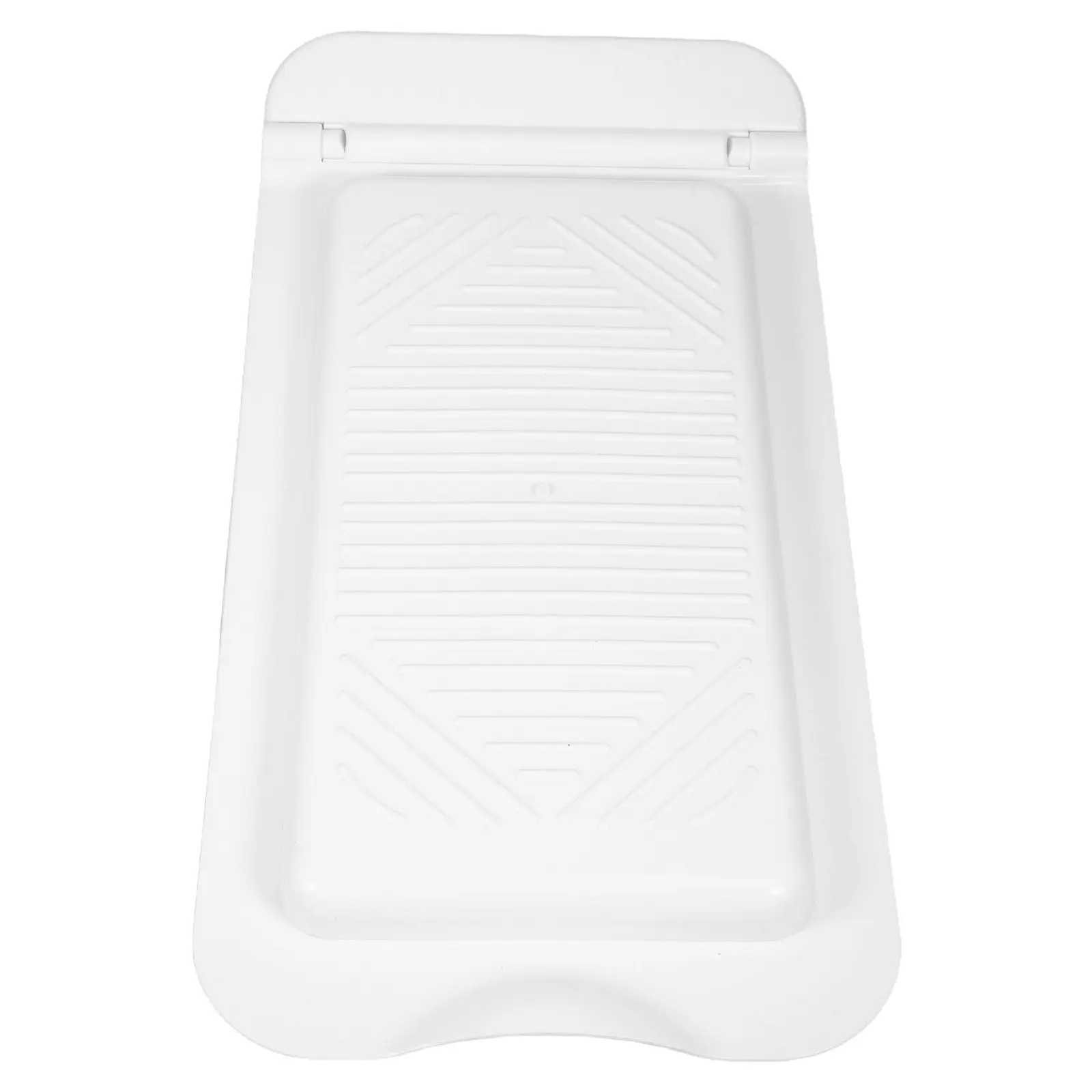 

White Thickened Squat Toilet Cover Plate Heavy Duty Plastic Universal Bathroom Toilet Lid Replacement for Home Public Restrooms