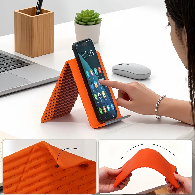 Flexible deformed mobile phone holder, multi-function portable universal multi-scene