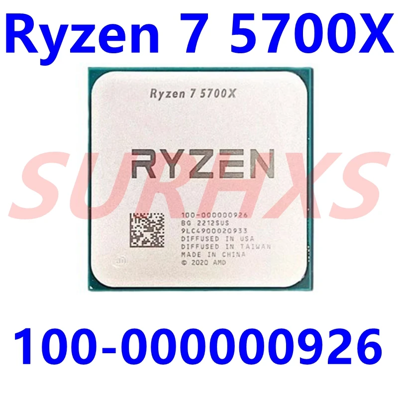�y�Z�[�����zAmd ryzen 7 cpu�v���Z�b�T,r7 5700x,3.4 ghz,8�R�A,16�X���b�h,7nm,l3 = 32m,100-000000926,am4�\�P�b�g