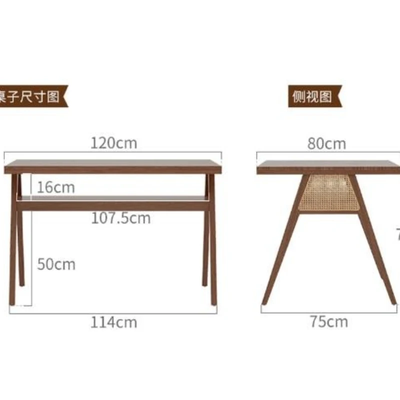 YY- Balcony One Table Four Chairs Solid Wood Table and Chair Five-Piece Set Leisure Home Tea Table and Chair Set