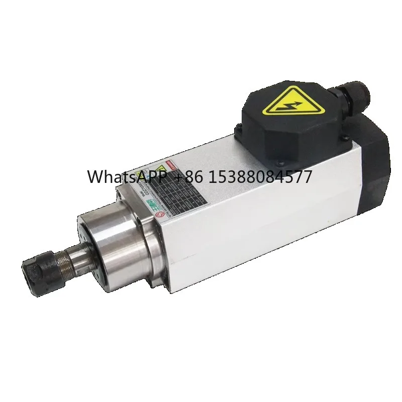 

700w 18000rpm square High Speed air Cooled CNC Router Spindle Motor for Wood ER16
