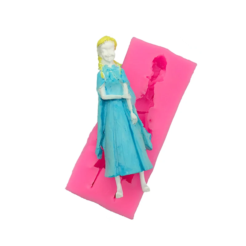 

Kitchen Accessories Baby Boy Girl Silicone Mold For Baking Fondant Bakery Pastry Craft Funny Liquid Chocolate Cake Decorating