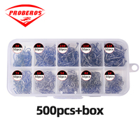200pcs Japan Izu Fish Hook High Carbon Steel Barbed In Fly Fishing Hook Worm Pond Fishing Bait Holder Jig Hole Pesca Hooks