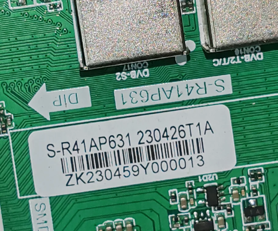 S-R41AP631 Three in one TV motherboard, tested, physical photo, for    36--44V  550Ma