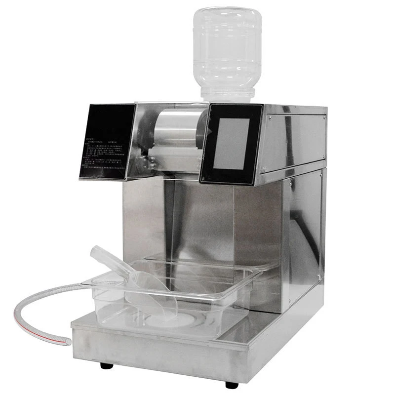 

1200W milk snow ice machine tea shop ice machine water-cooled Korean thin ice machine 1200W