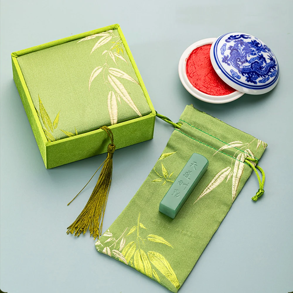 أختام حجر اليشم الأخضر طوابع مخصصة الصينية الإنجليزية كاتاكانا اليابانية الكورية اسم Stamps الخط اللوحة أختام مربعة #6