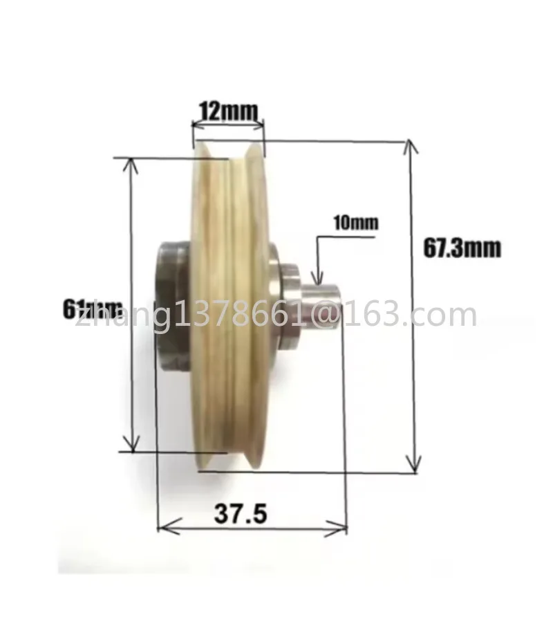 

1X EDM керамическое направляющее проволочное устройство S461 3051799, подходит для низкоскоростных механических деталей