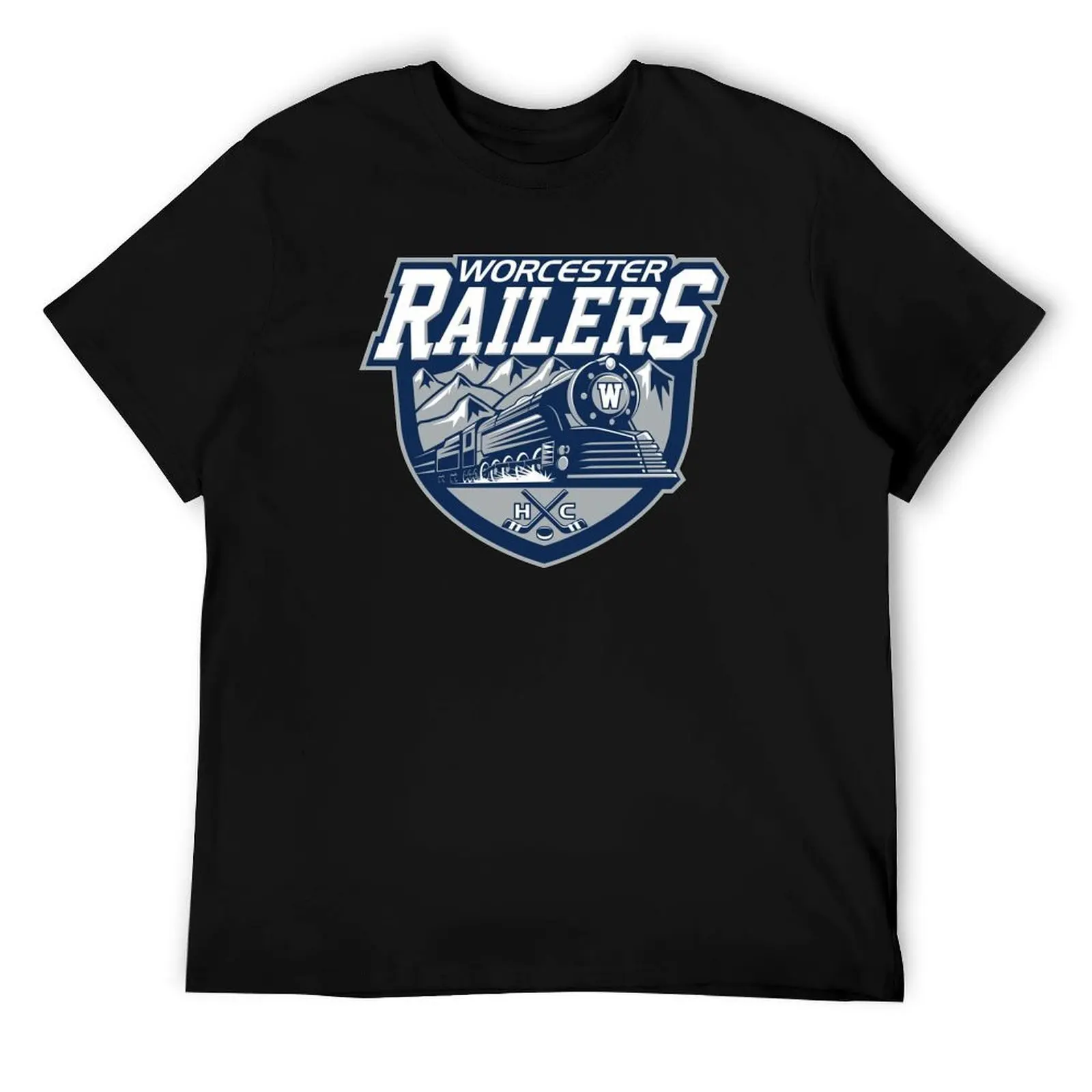 

Worcester Railers T-Shirt mens graphic t shirts t shirt man designer T-Shirt
