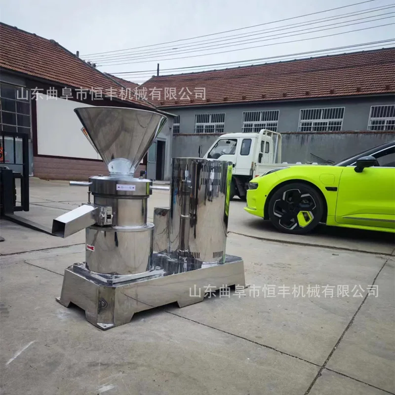 

(Customized for Sea Shipping) Stainless Steel Bone Grinder, Peanut Sesame Chili Sauce Colloid Mill, Fishbone, Pork, Lamb, Beef G