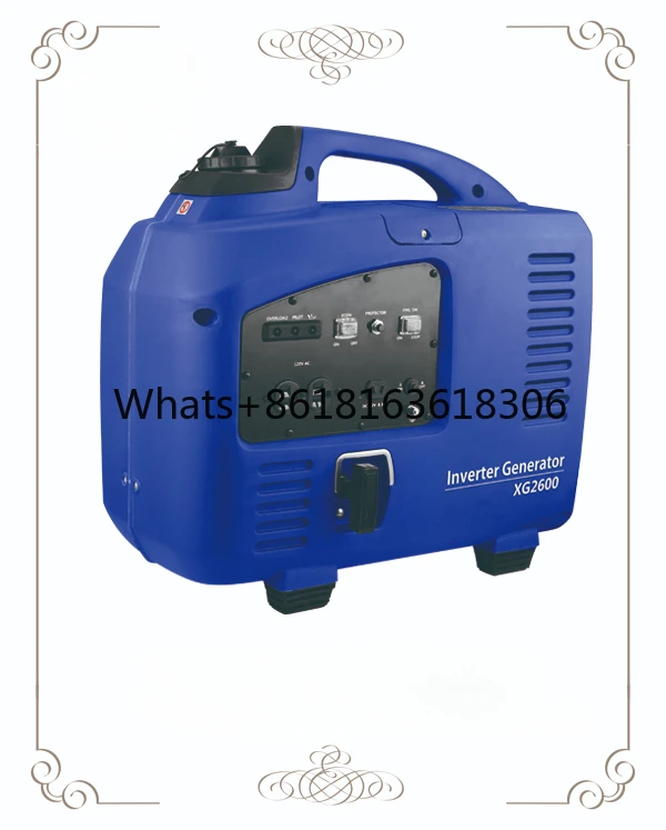 

Gasoline 2300W 2600W Digital Inverter Generators LPG Blue-tooth Silent Generator Small Remote Start System