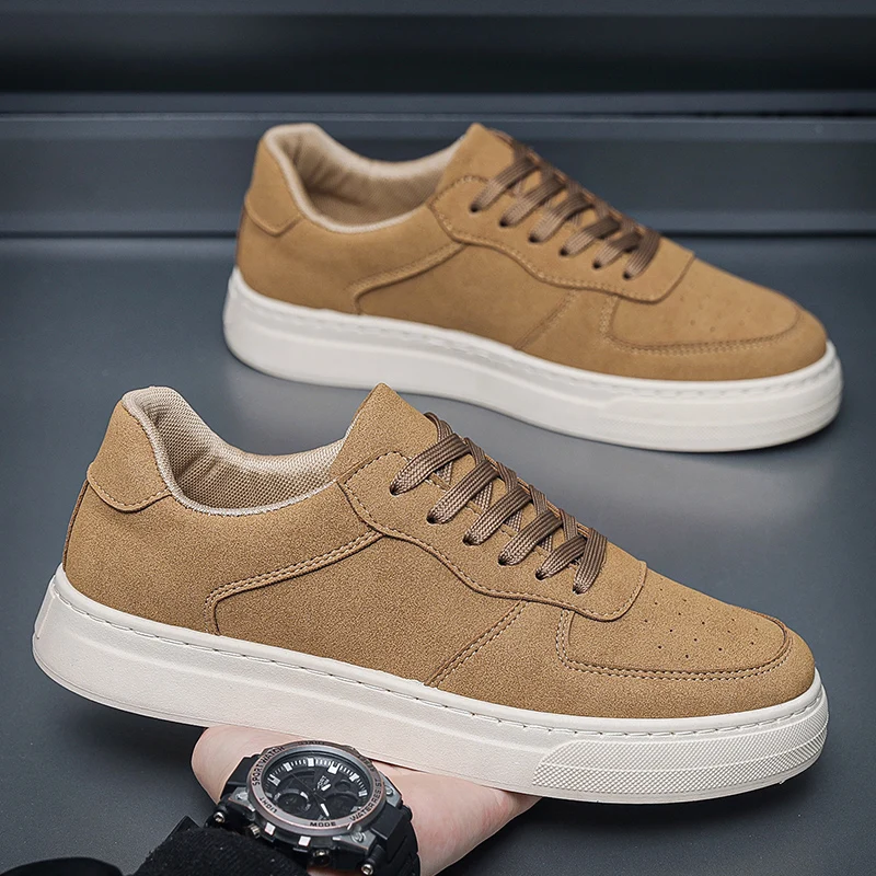 

2025 New Men's Board Shoes,sneakers,skate shoes,Casual Shoes Daily Wear Travel Outdoor Lightweight non-slip Cushioned Non-Slip