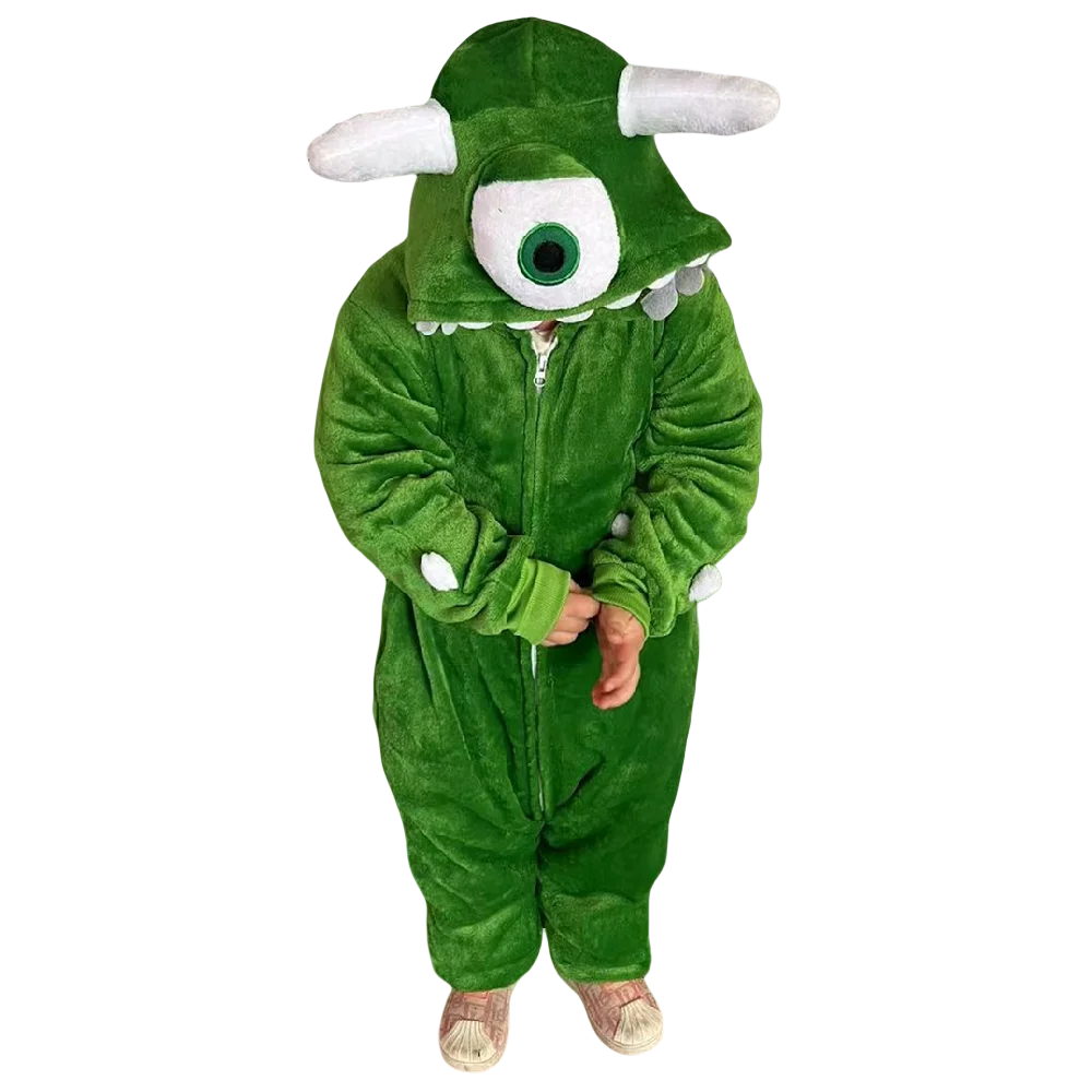 Cartoon Kigurumi For Children Kids\' Animal Onesie Pyjamas Dog Wolf Dragon Dinosaur Halloween Carnival One-piece Costume Homewear