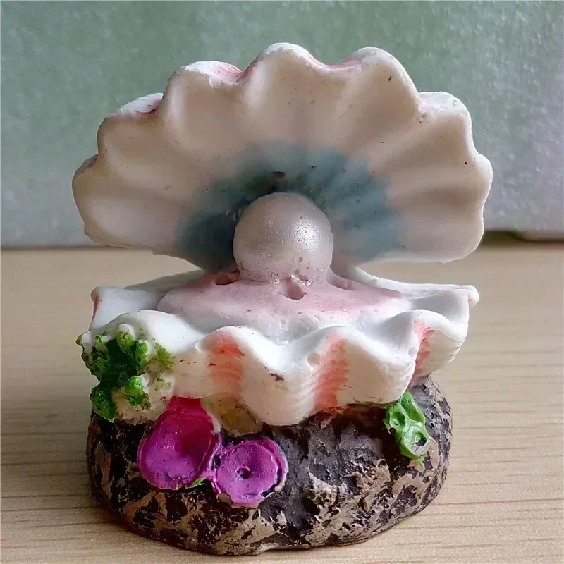 Pearl Shell Air Bubble Stone Fish Tank Decoration Aquarium Decor Air Stone  Air Pump Bubbler Ornament