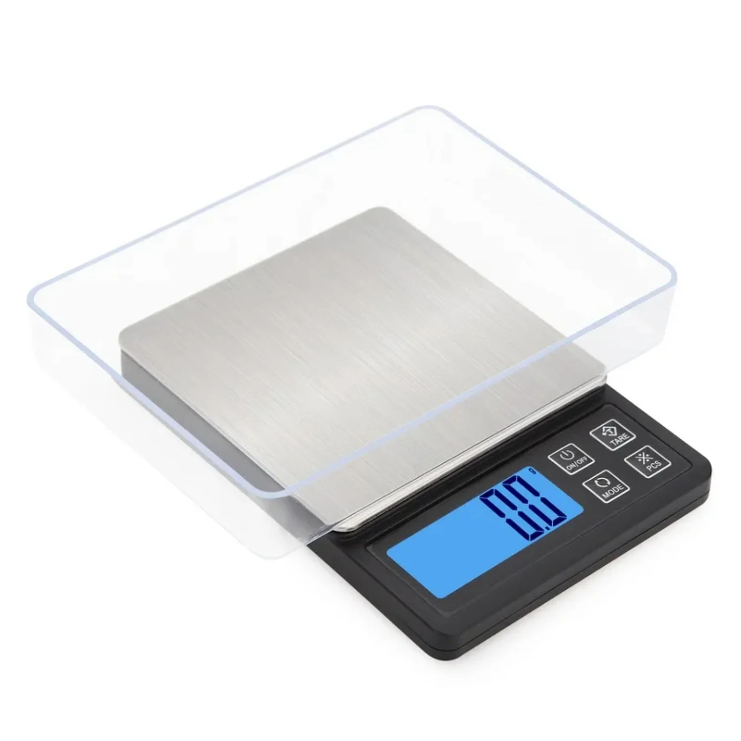 

Portable Jewelry Scale Electronic Weighing 0.01g 0.1 Gram Scale Tea Balance Mini Gold Medicinal Palm Pocket Kitchen Scales