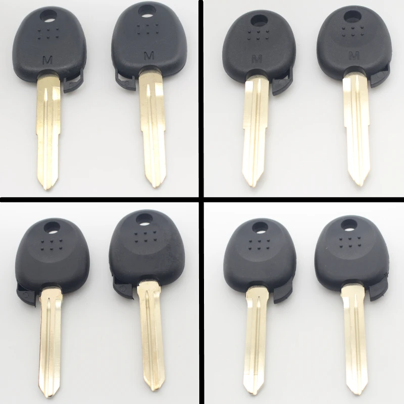 

FLYBETTTER 10Pcs OEM Key Case Transponder Remote Key Shell For Hyundai Sonata Accent Verna Santafe Sonata NF Tucson Elantra