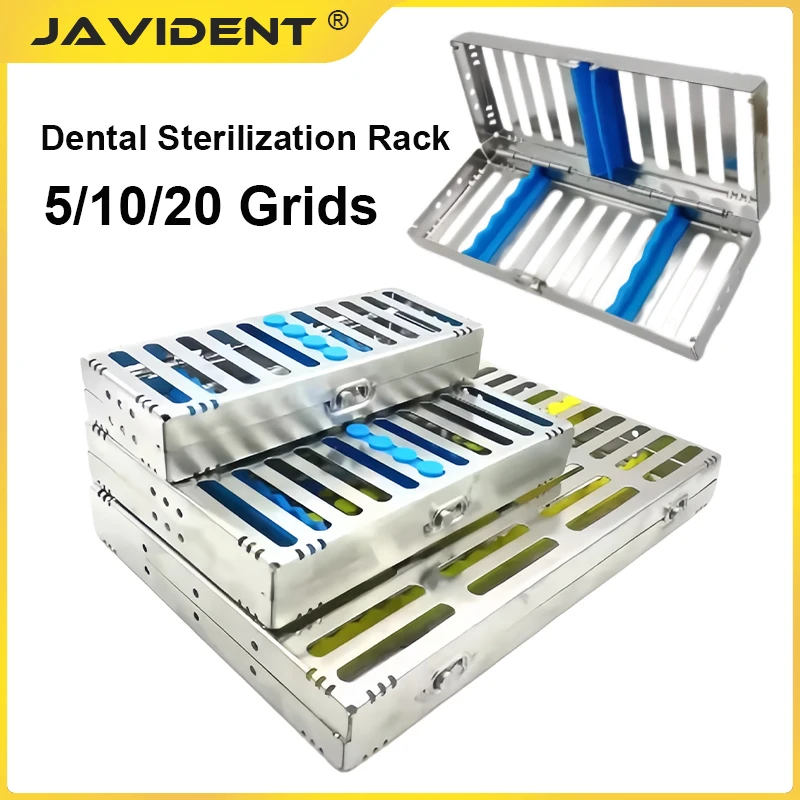 Storage Box for High-Temperature Sterilized Dental Filling Instruments Stainless Steel Sterilization Box for Dental Instruments