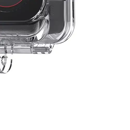 

45M Waterproof Camera Protective Shell Transparent Tempered Glass Cover for DJI Osmo Action 6 Sports Camera PC Case