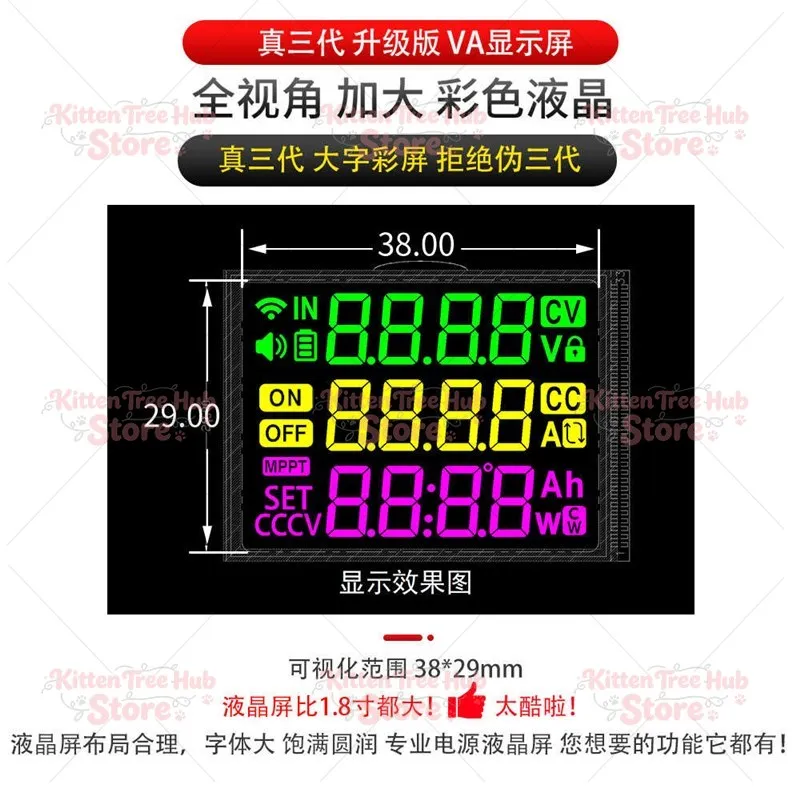 Programmable Solar Charge Controller & DC Converter, SK120 Adjustable Power Module with CC CV Regulation