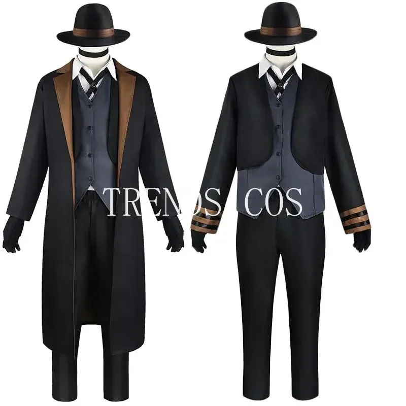 Uma família amorosa cosplay traje peruca chapéu luva jaqueta calças nakahara conjunto completo chunya roupas para 2025 novo