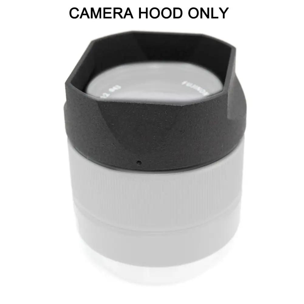 Lens Hood Sun Shade For Fuji XF35C XF 23mm F2 Hood XF 35mm F/2 R WR Camera Accessories  Slr Camera Lens Cover