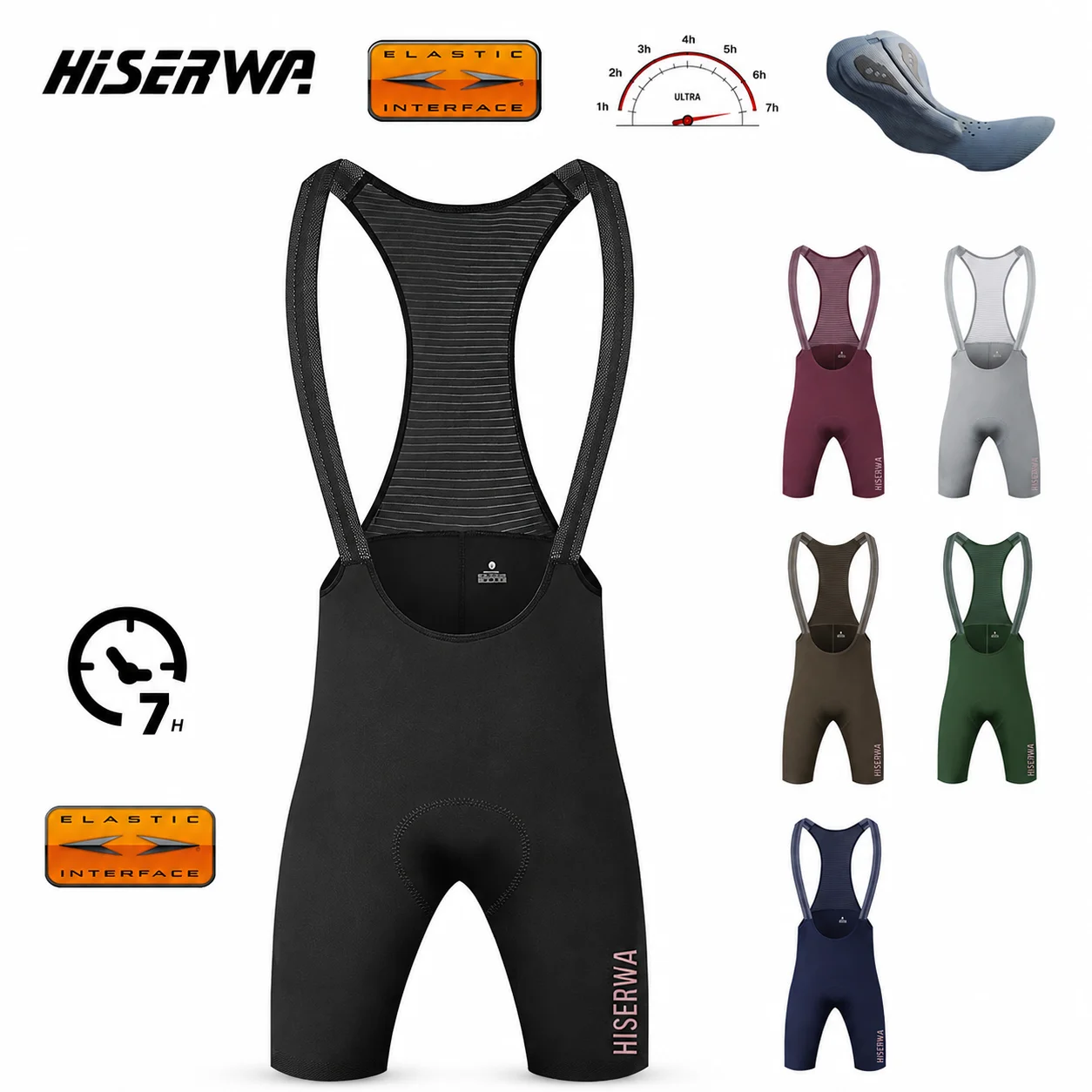 Mountain Biking Shorts Women - Hiserwa Men's Cycling Bib Shorts 7H