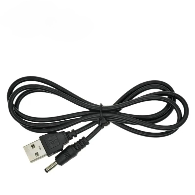 USB Male To 3.5x1.35mm  DC5.5*2.1mm Plug Barrel Jack 5V DC Power Supply Cord Adapter Charger Cable
