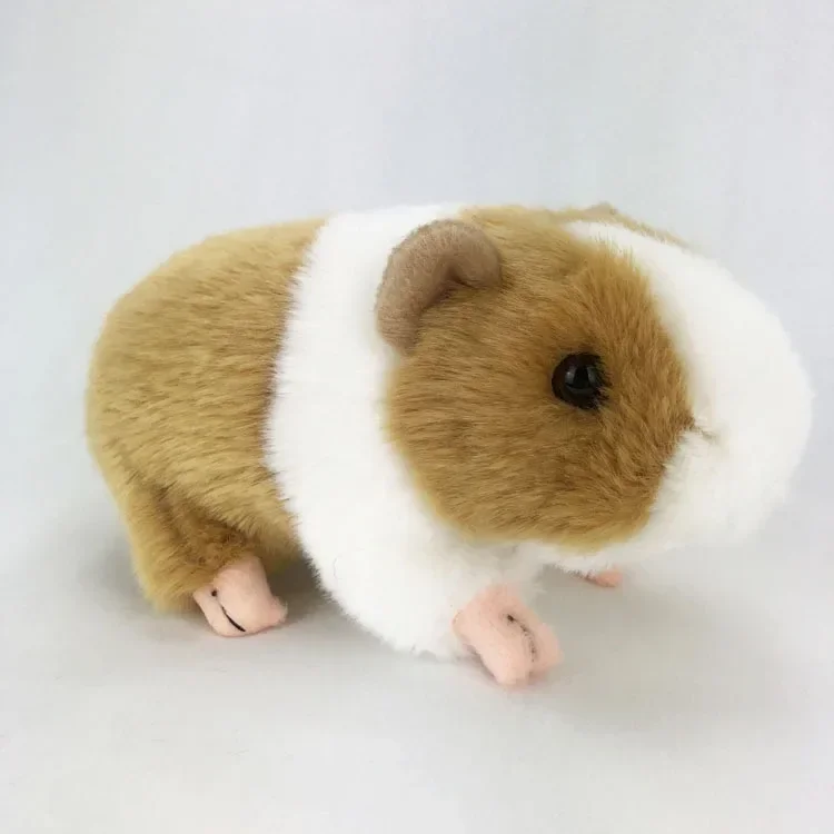 

[Funny] Zoo 18cm Simulation Lifelike Guinea Pig Plush Toys Soft mouse Stuffed Animals doll Birthday christmas Gifts for kids