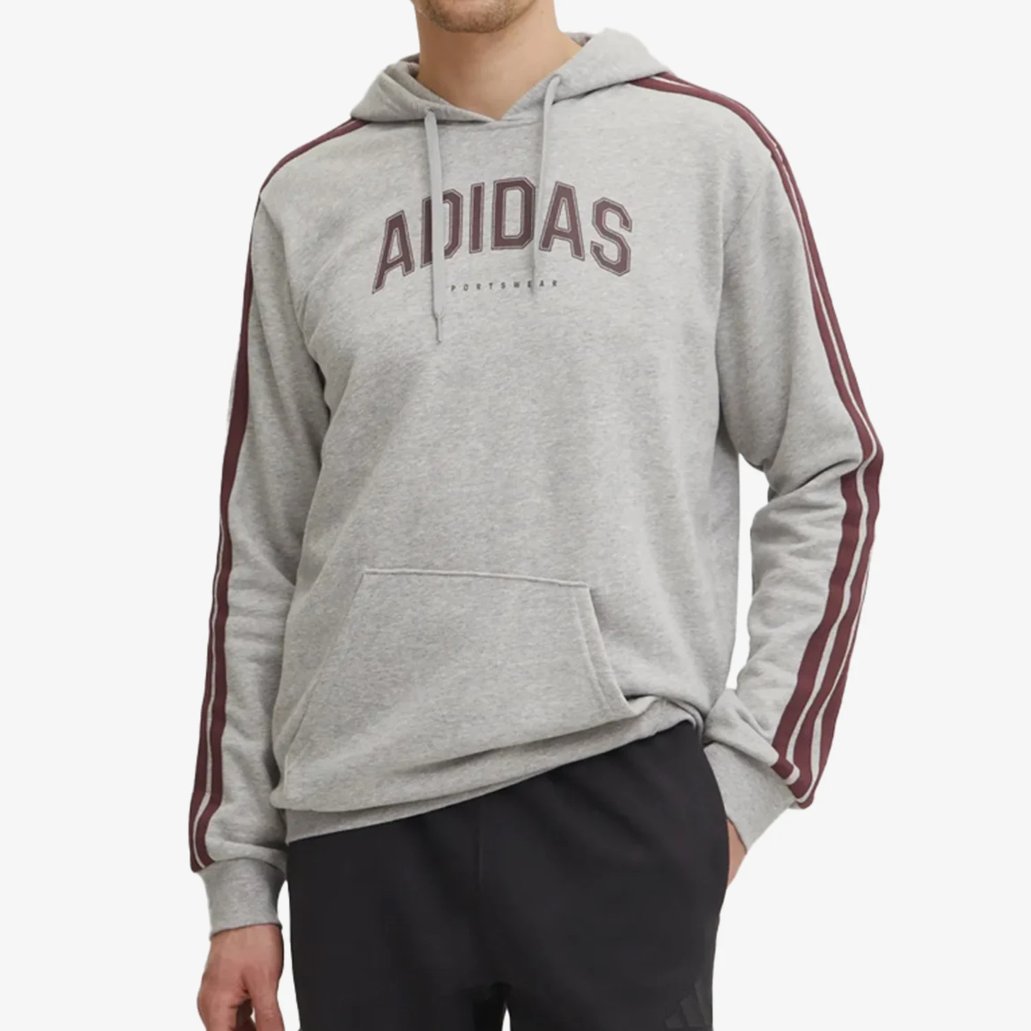 

Оригинальная мужская трикотажная толстовка Adidas для весны и осени, классическая, дышащая и приятная для кожи, модель JV6505.