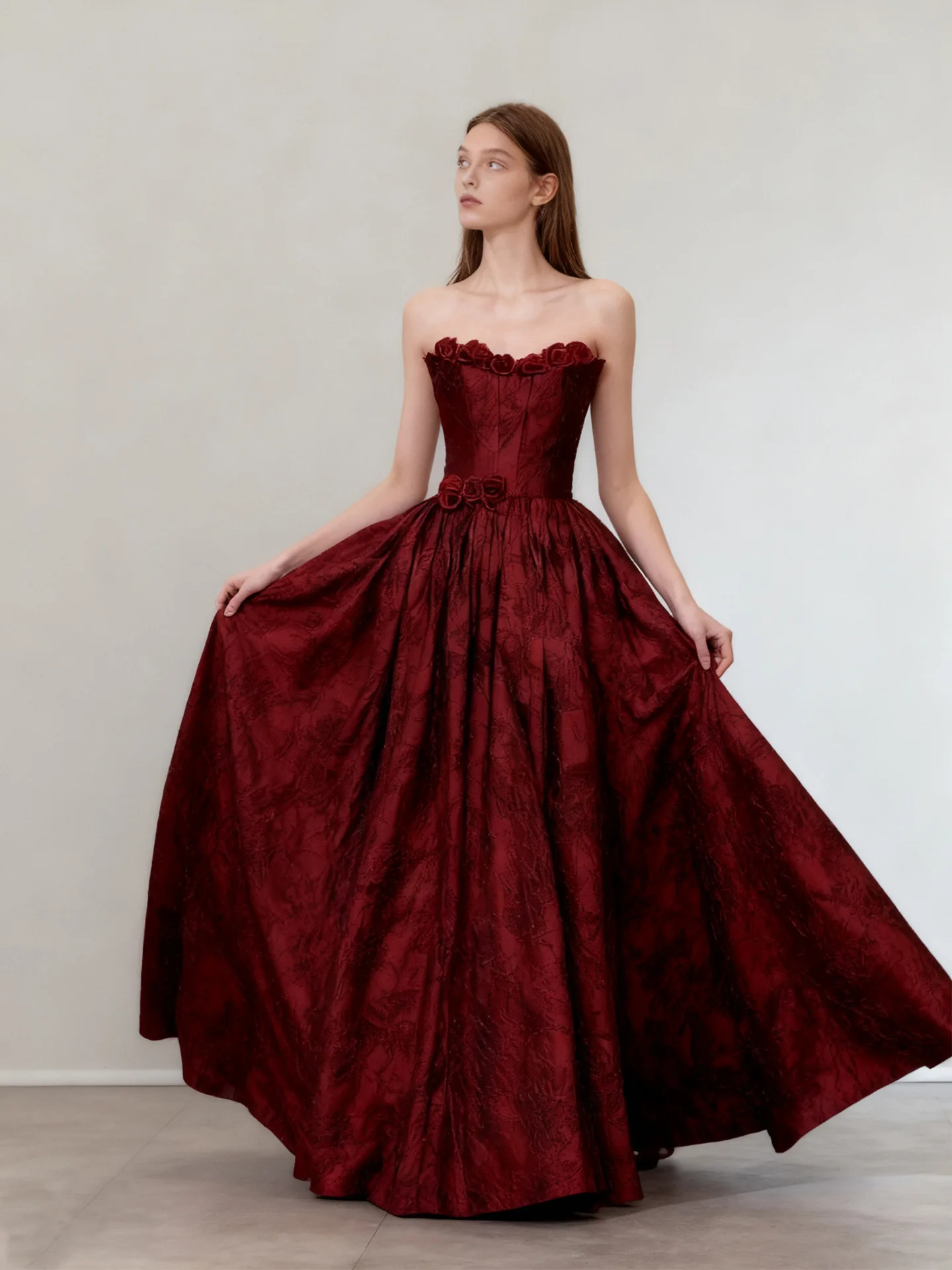 Formele avondjurken Klassieke strapless feestjurk Formele galajurk Aangepaste elegante feestjurken Vrouw 2026