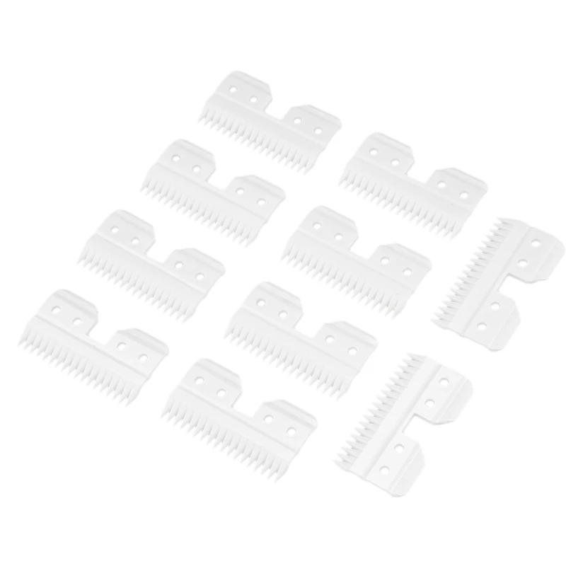 Imagem -05 - Substituível Ceramic Pet Clipper Lâmina de Corte para Série Oster a5 18 Dentes 20 Pcs por Lote